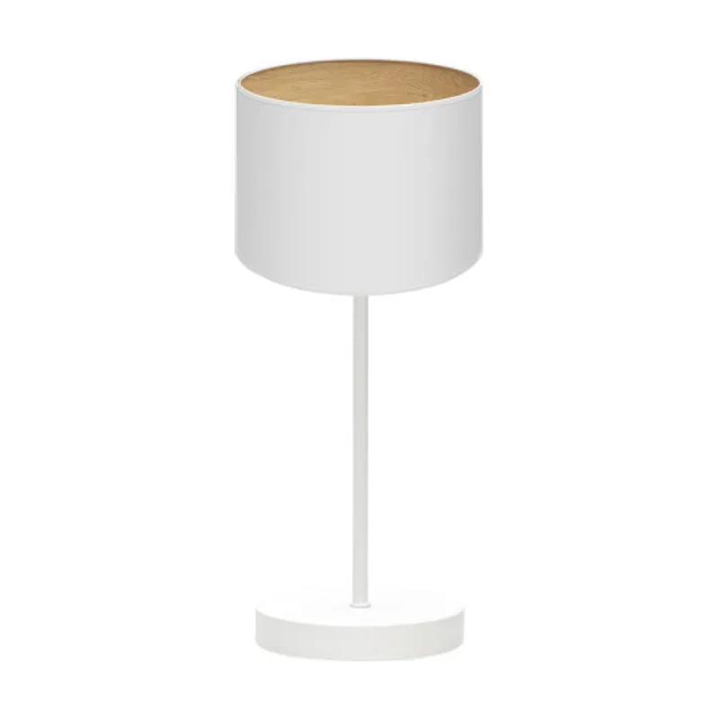 Abrila tania 1xe14 blanco/blanco-madera clara 42x17x17 cm