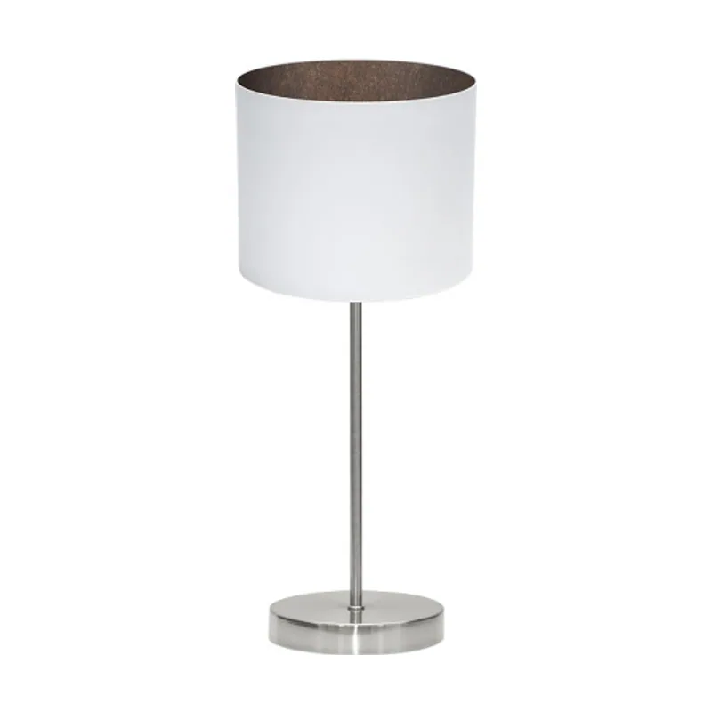 Abrila tatiana 1xe14 niquel/blanco-oxido 42x17x17 cm