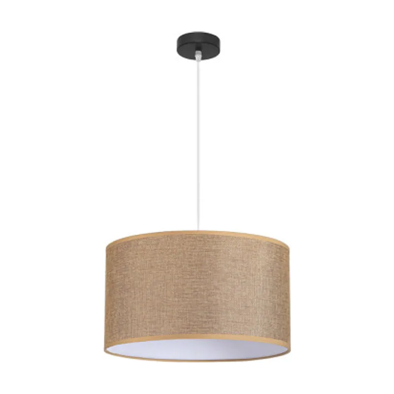 Abrila Colgante Modelo Jin Marron De 1 Luz