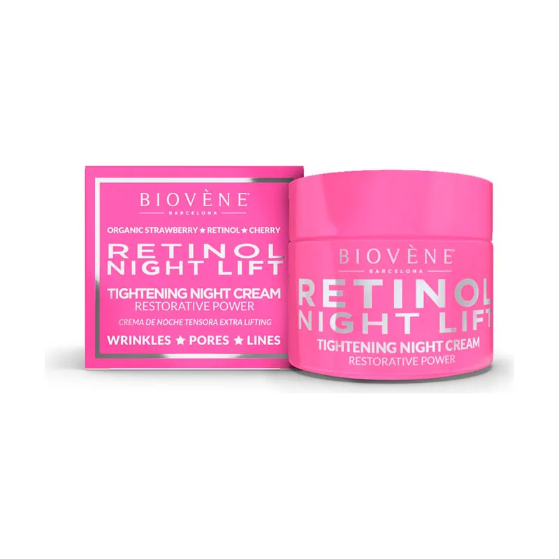 Biovène RETINOL NIGHT LIFT tightening night cream restorative power 50 ml