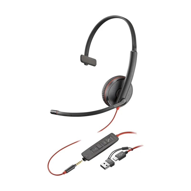 HP Blackwire 3215 monaural usb-c