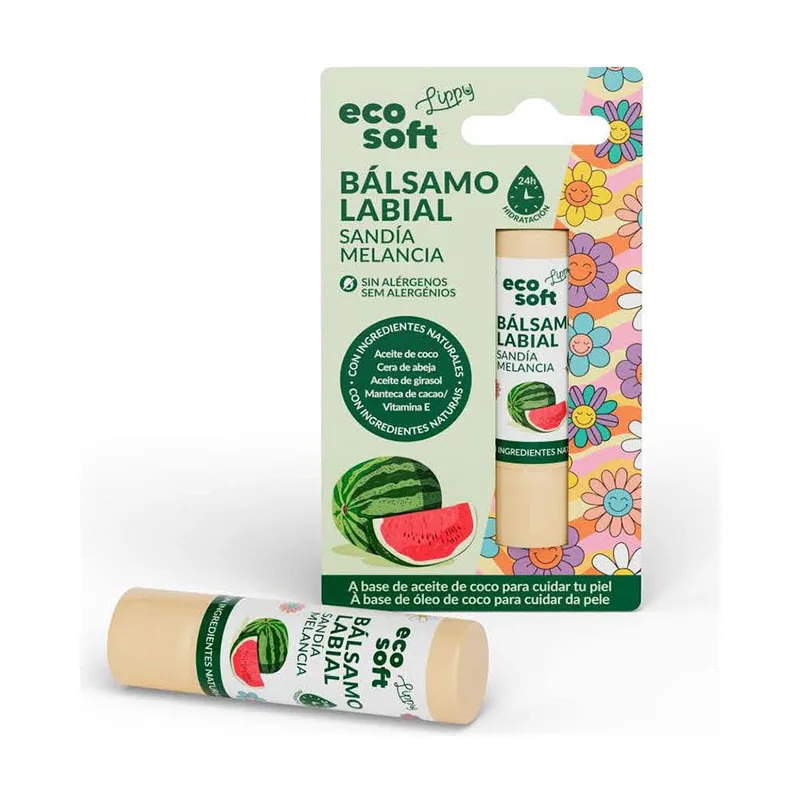 Eco Soft LIPPY bálsamo labial sandía 1 u