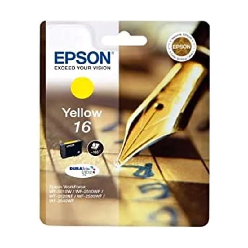 Epson Pen and crossword Cartucho 16 amarillo etiqueta RF