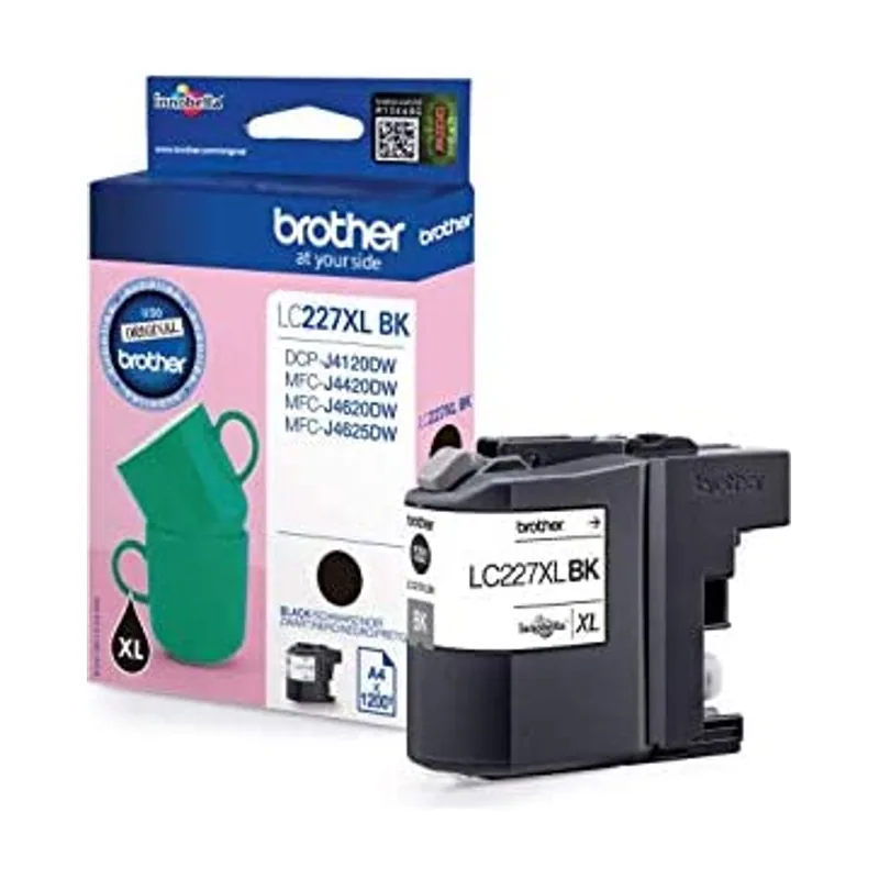 Brother LC-227XLBK cartucho de tinta 1 pieza s