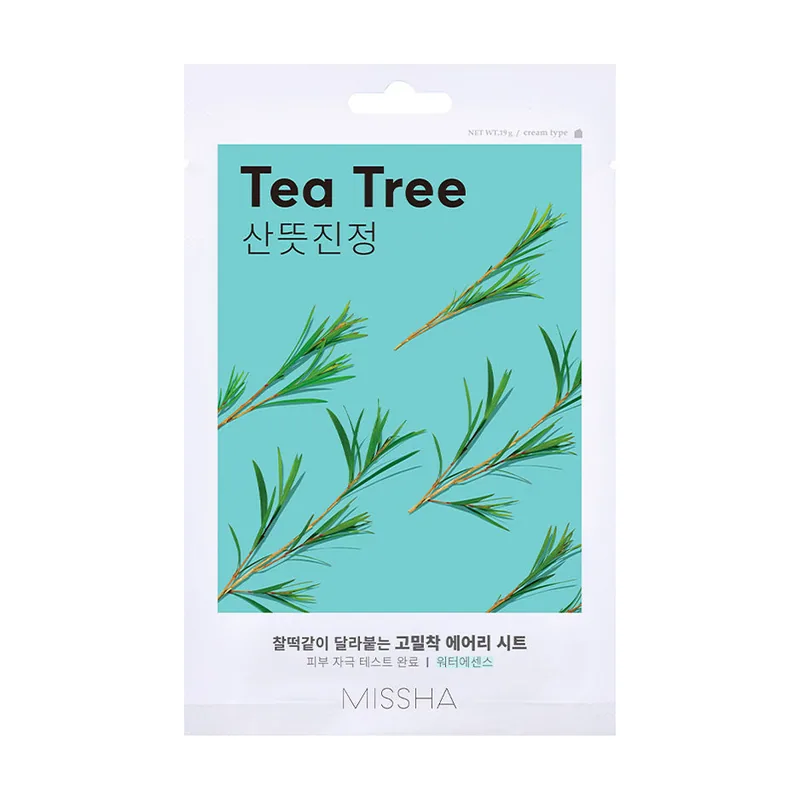 Missha AIR FIT sheet mask #tea tree