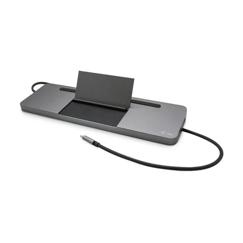 Metal USB-C Ergonomic 4K 3x Display Docking Station + Power Delivery 85 W