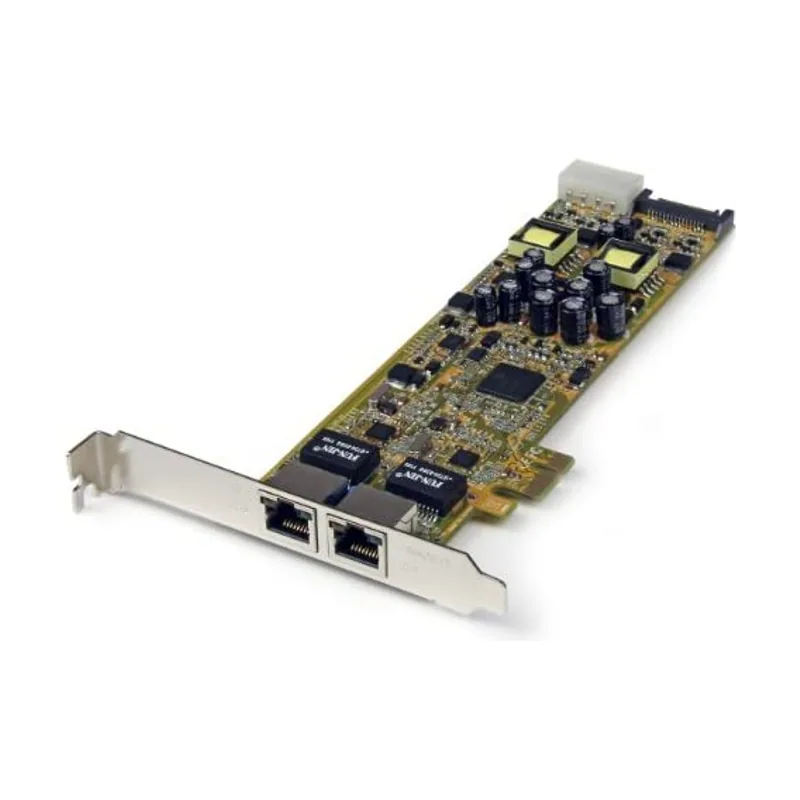 Startech StarTech.com Tarjeta Adaptador de Red PoE/PSE PCI Express PCIe Gigabit Ethernet con 2 Puertos RJ45