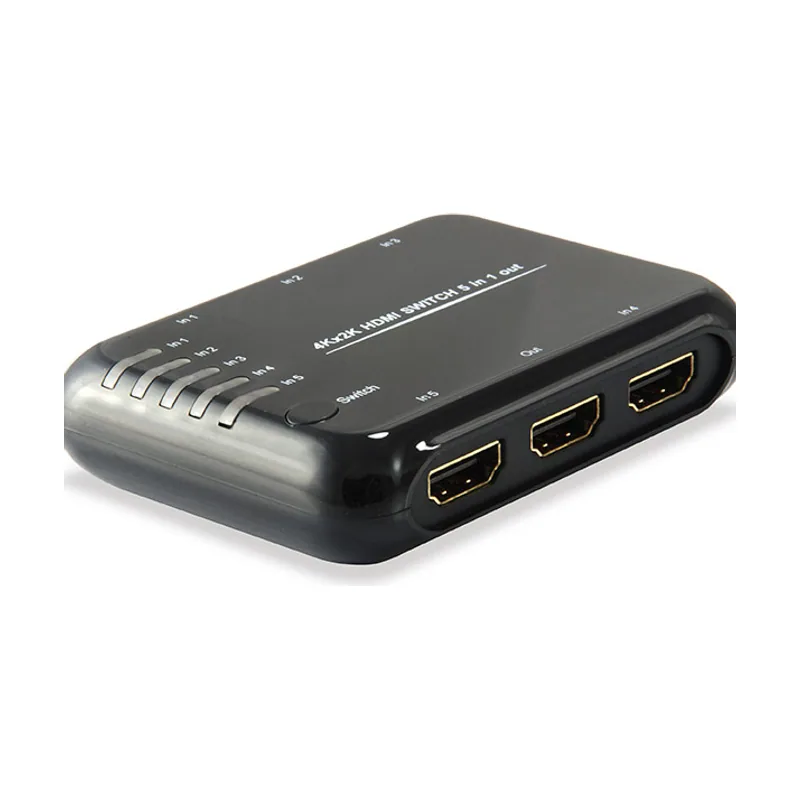 Equip Switch HDMI 5 Entradas 1 Salida HDMI 1.4A