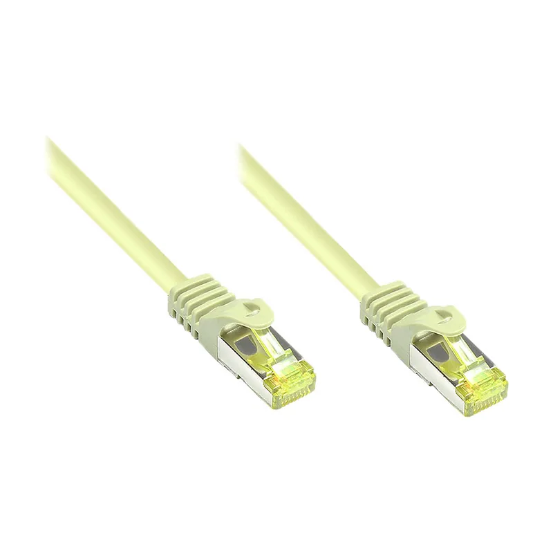 Good Connections Alcasa 0.15m Cat7 RJ-45 cable de red Gris 0,15 m S/FTP S-STP