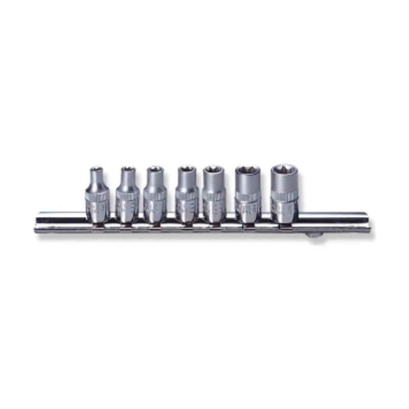 Jonnesway Juego de Puntas Torx de 7 Piezas