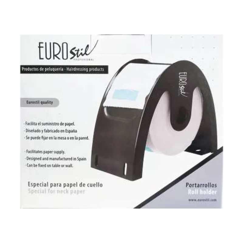 Eurostil Cuello Papel Porta Rollos Pack 4 1UN