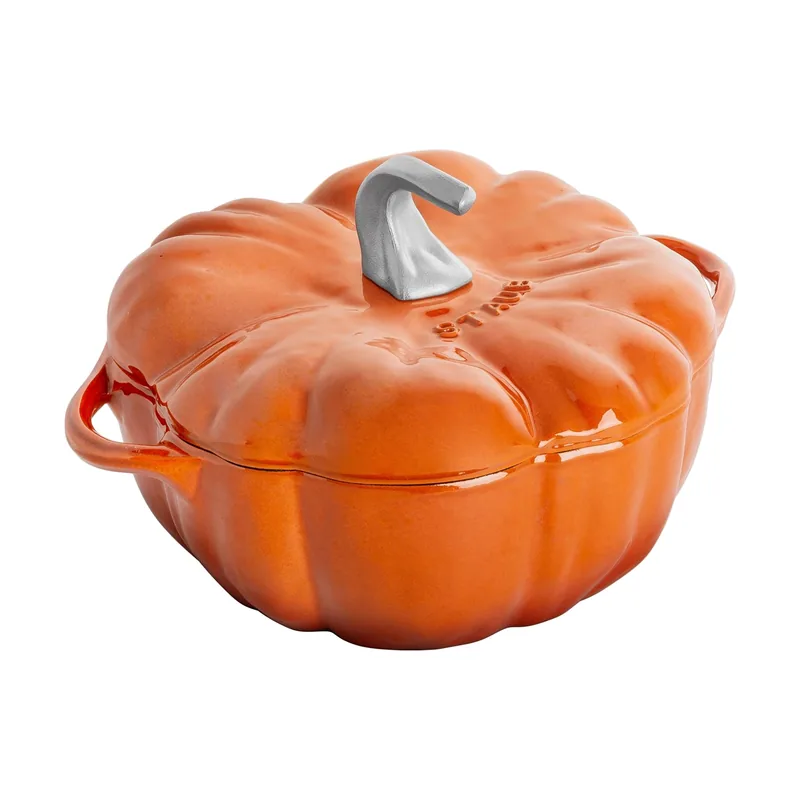 Staub pumpkin cast iron pot