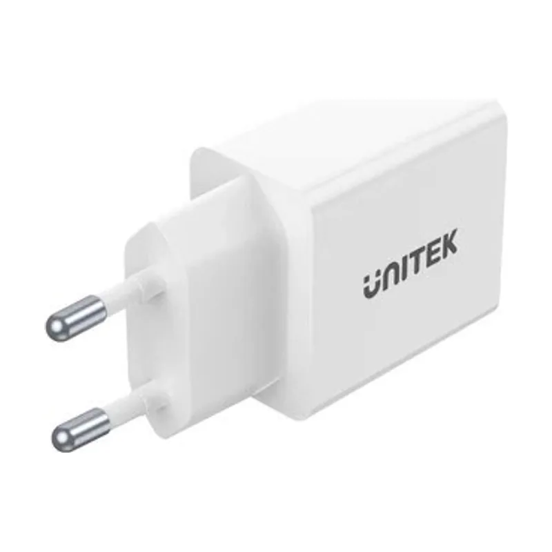 Unitek P1113A-EU cargador de dispositivo Universal Blanco Corriente alterna Carga rápida Interior