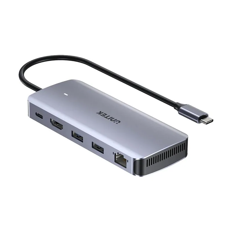 Unitek Hub USB-C 6 en 1 con carcasa