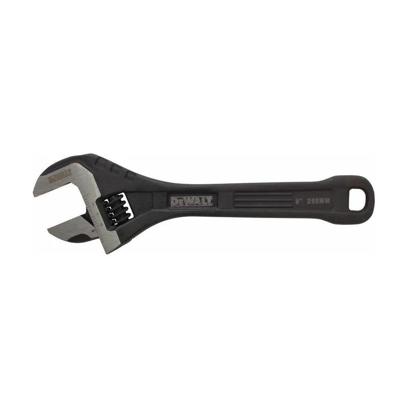 Llave ajustable de acero de 8 pulgadas
