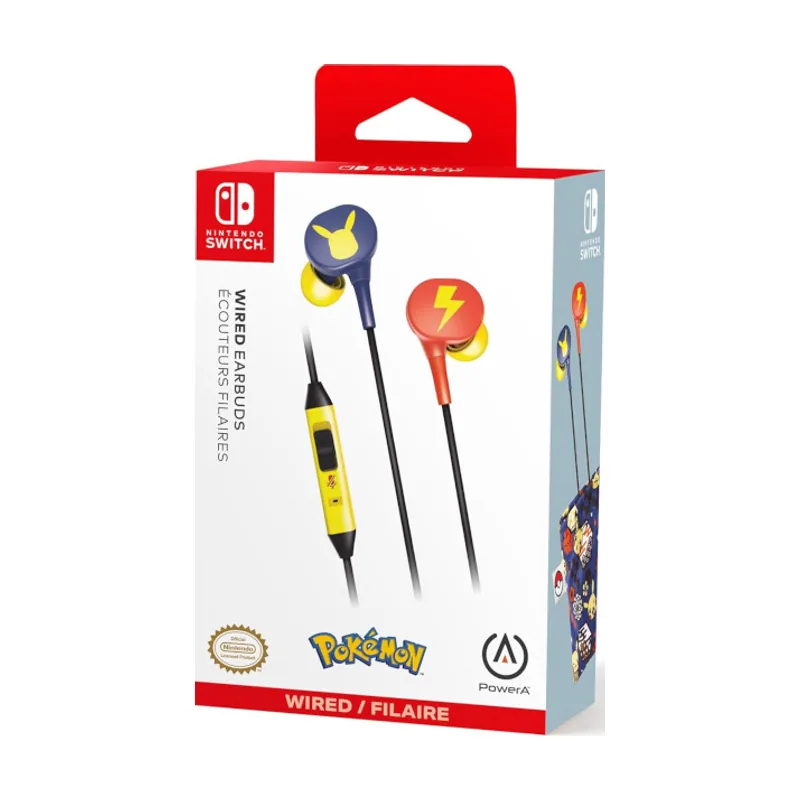 PowerA Auriculares con Cable para Nintendo Switch