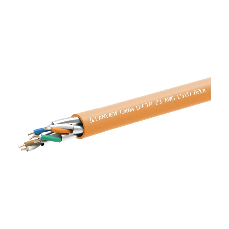 Lanview LVN122153 cable de red Naranja 305 m Cat6a