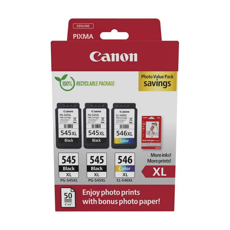 Canon 8286B015 cartucho de tinta 3 pieza s Alto rendimiento XL