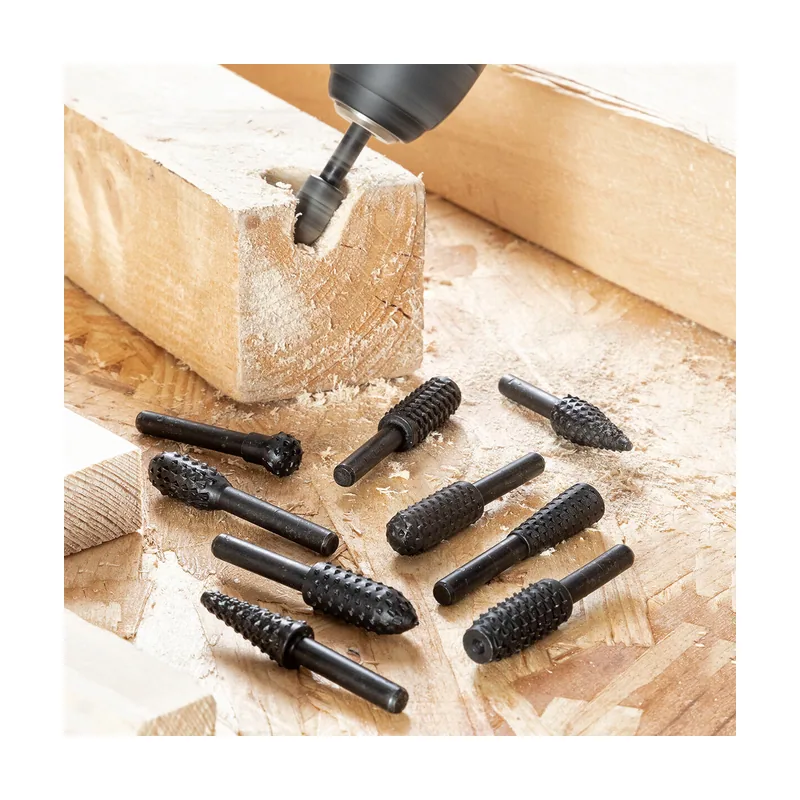 InnovaGoods InnovaGoods® Set de fresas para taladro Driwills 10 unidades