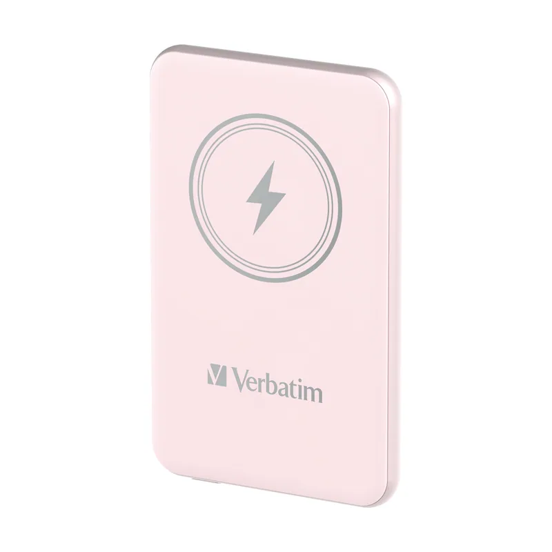 Verbatim Magnetic Power Bank 5000mAh Wireless Charger 15W 20W PD per USB-C