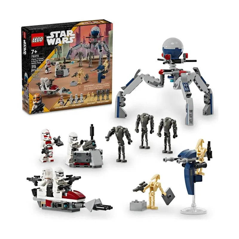 Lego Star Wars Pack de Combate Soldado Clon y Droide de Combate 75372