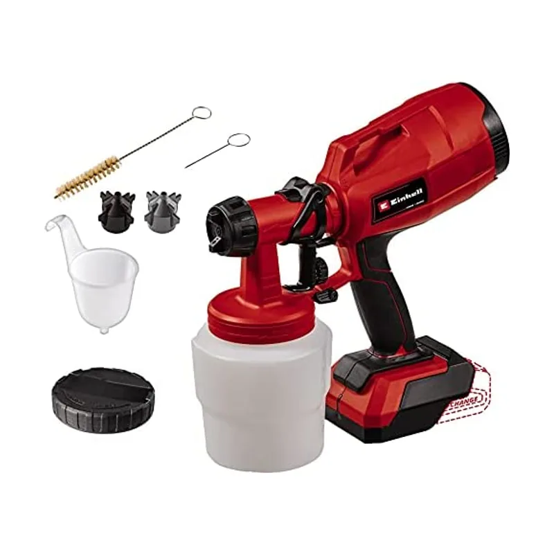 Einhell Sistema de pulverización de pintura con batería TC-SY 18/60 Li-Solo Power X-Change iones Li
