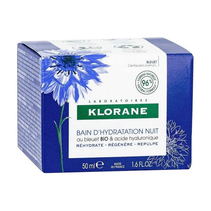 Klorane Baño De Hidratación Noche Al Aciano Bio 50ml