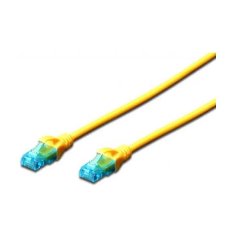 Digitus Juego de 3 cable patch RJ45 sin blindaje y Premium AWG 26/7 CAT 5E U/UTP 2 m