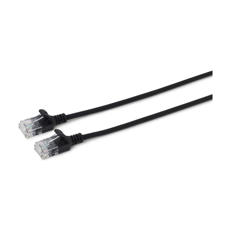 Microconnect V-UTP6A01S-SLIM cable de red Negro 1 m Cat6a U/UTP UTP