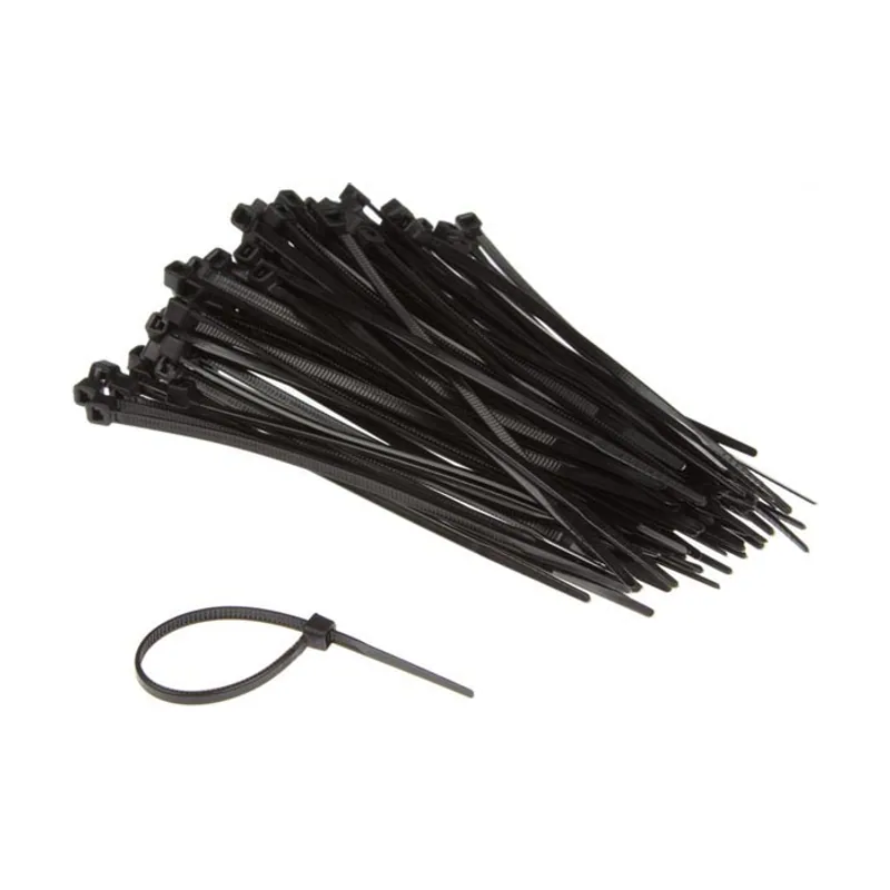 4 Perel Bridas de nylon negras