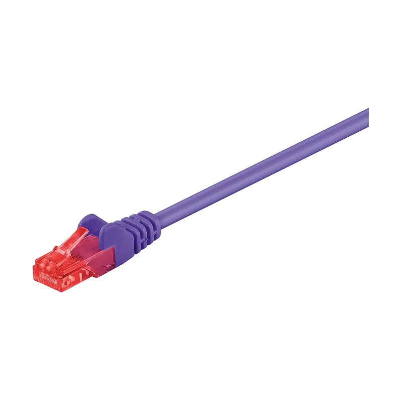 Microconnect B-UTP610P cable de red Púrpura 10 m Cat6 U/UTP UTP