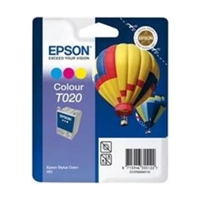 Epson Hot Air Balloon Cartucho T020 etiqueta RF