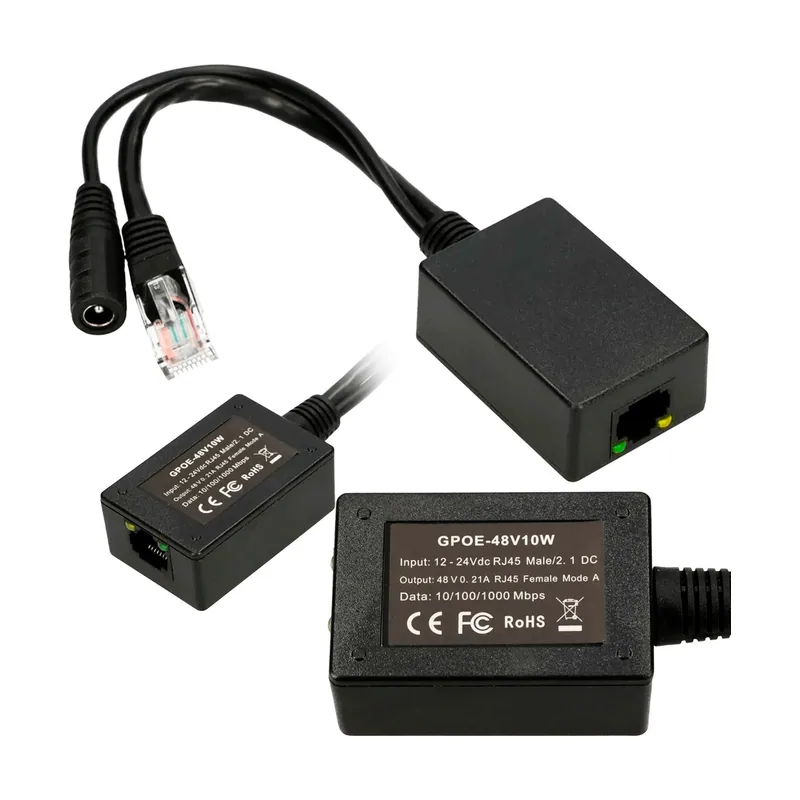 Extralink Inversor PoE de 1 puerto