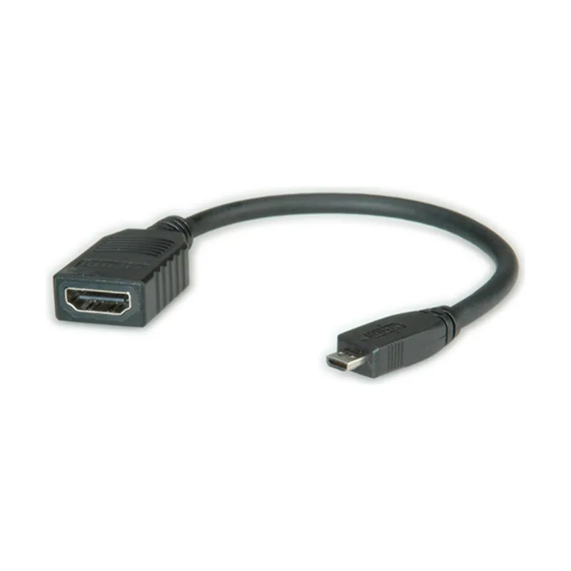 Roline 11.04.5584 cable HDMI 0,15 m HDMI tipo A Estándar HDMI tipo D Micro