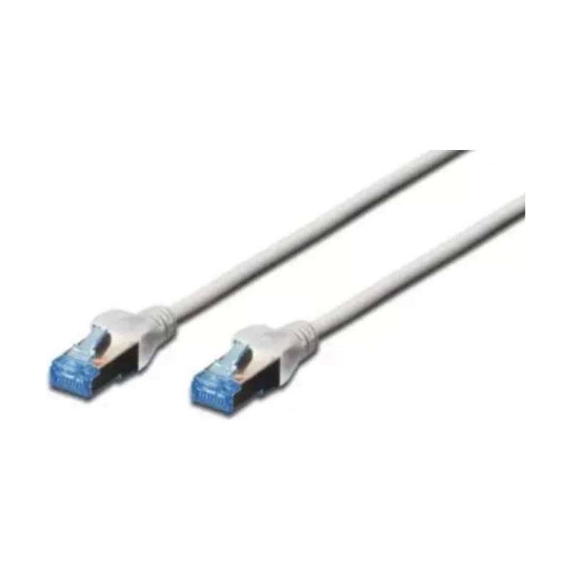 Juego de 3 cable patch RJ45 PVC AWG 26/7 CAT 5E SF/UTP blindado BT Azul 1 m