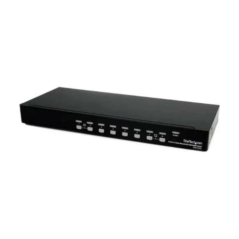 Startech StarTech.com Conmutador Switch KVM 8 Puertos de Vídeo DVI USB 2.0 USB B