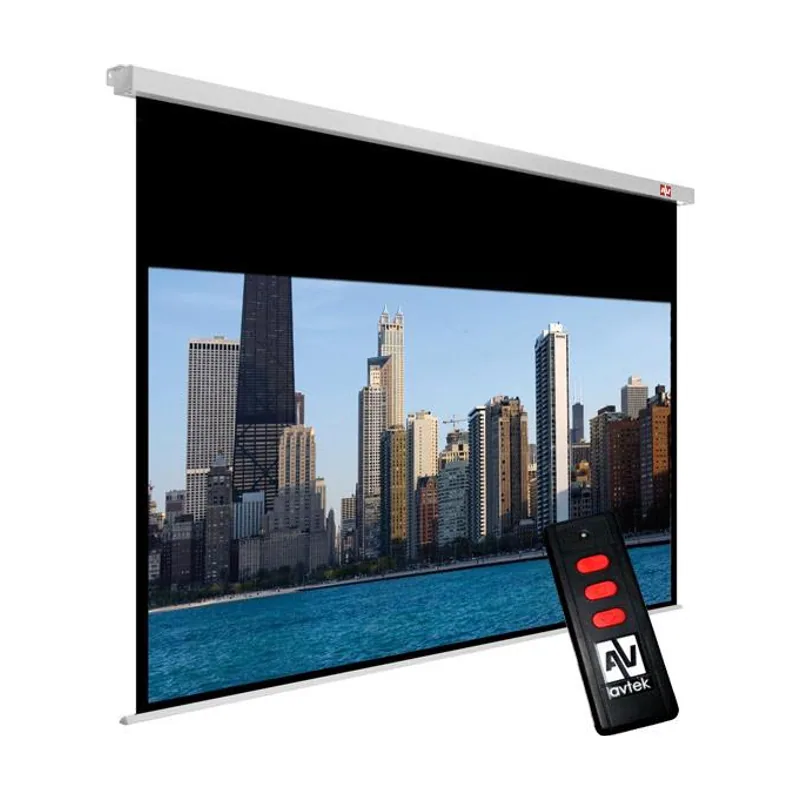 Avtek cinema electric 270 projection screen 16:9