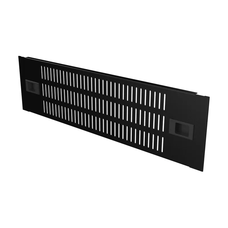 Lanview RAB405BL accesorio de bastidor Panel ciego de relleno para rack con ventilación y bisagras 2U