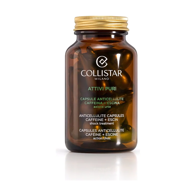 Collistar ATTIVI PURI cápsulas anticelulítico cafeína + escina 14 u