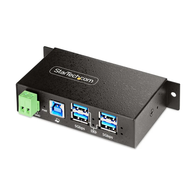 Startech StarTech.com Hub USB Industrial de 4 Puertos Gestionado