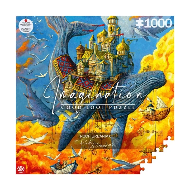Cenega Good Loot Imagination Puzzle Keymaster de Roch Urbaniak Puzzle 1000 Piezas 48 x 68 cm