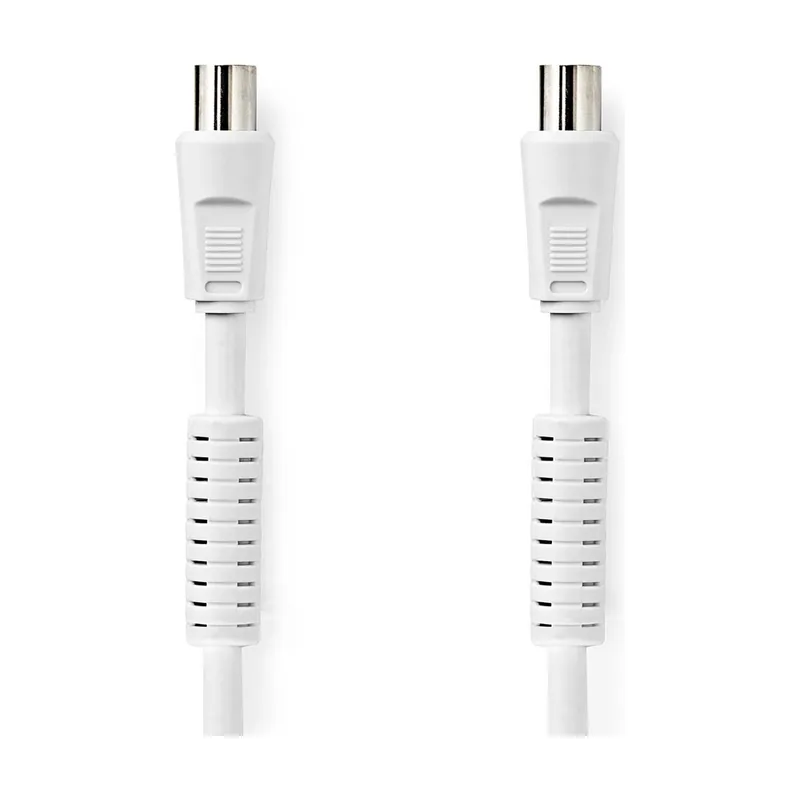 2 Nedis Cable Coaxial de 90 dB IEC Coaxial Macho en Angulo