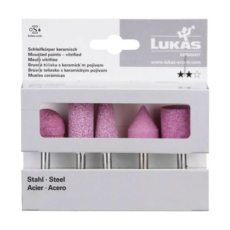 Lukas-erzett Lukas Lápiz de lija para acero y acero fundido corindón