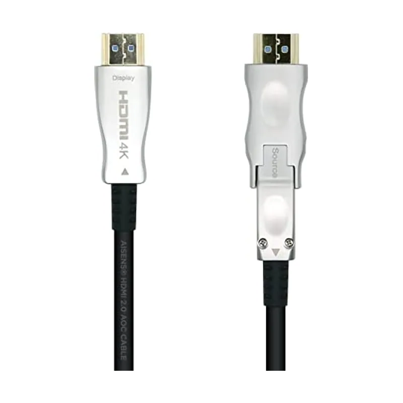 Aisens A148-0512 Cable HDMI V2.0 AOC desmontable premium alta velocidad/HEC 4K@60Hz 4:4:4 18Gbps