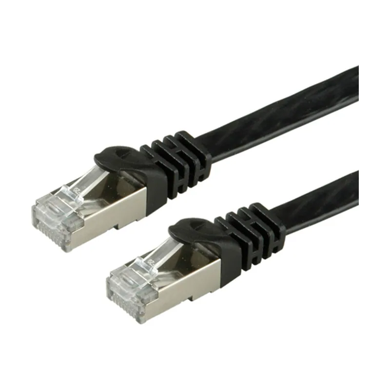 Value 21.99.0834 cable de red Negro 1,5 m Cat6a F/UTP FTP