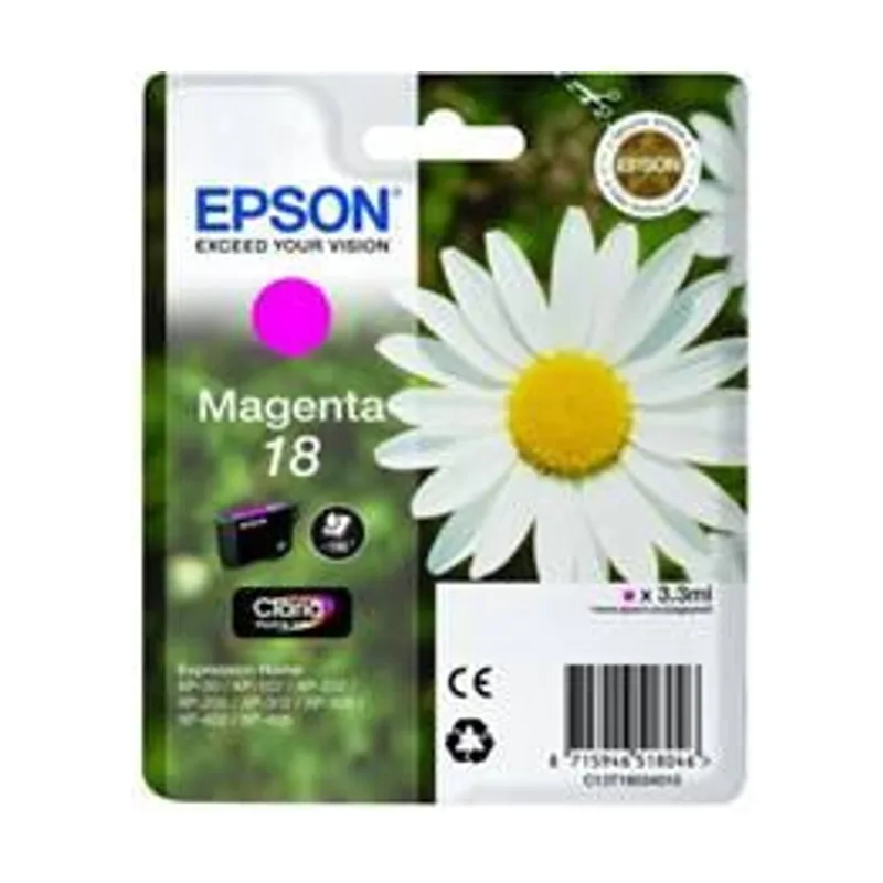 Epson Tinta T180340 Magenta XP-102/205/305/405/30 Margarita