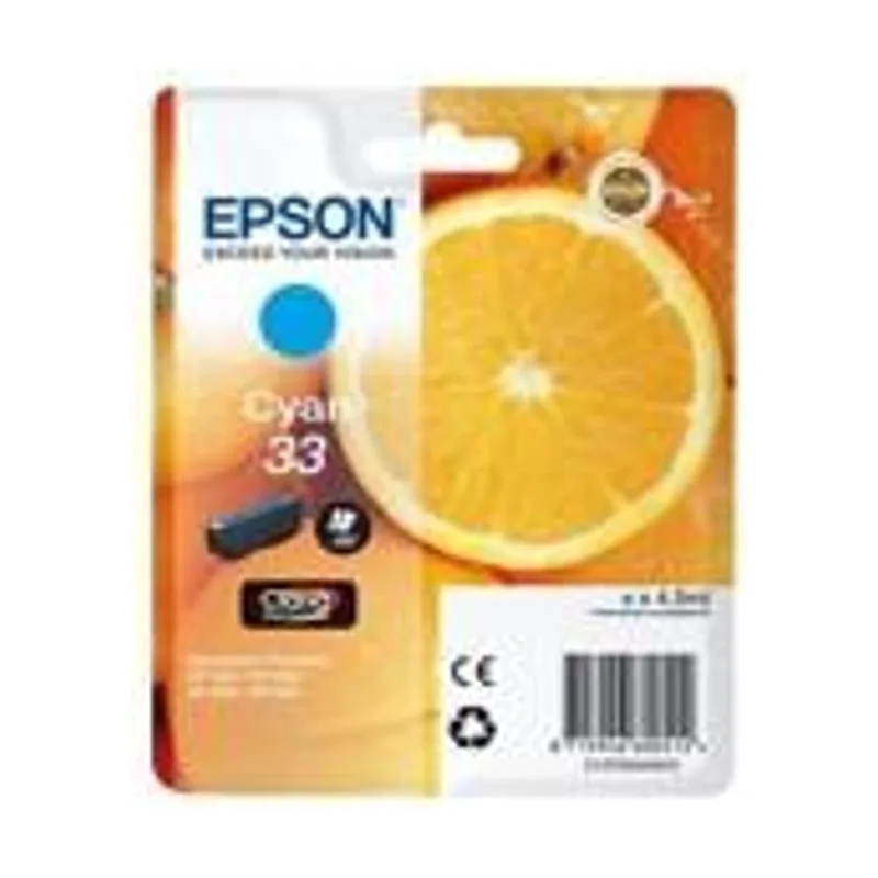 Epson Oranges Singlepack Cyan 33 Claria Premium Ink