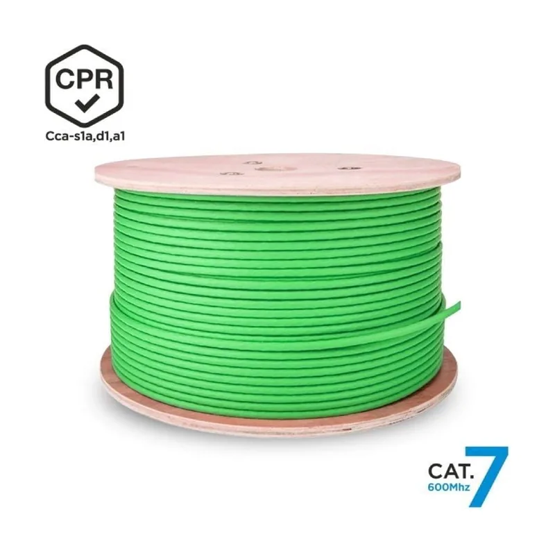 Aisens Cable de Red RJ45 LSZH CPR Cca CAT.7 600 MHZ S/FTP AWG23