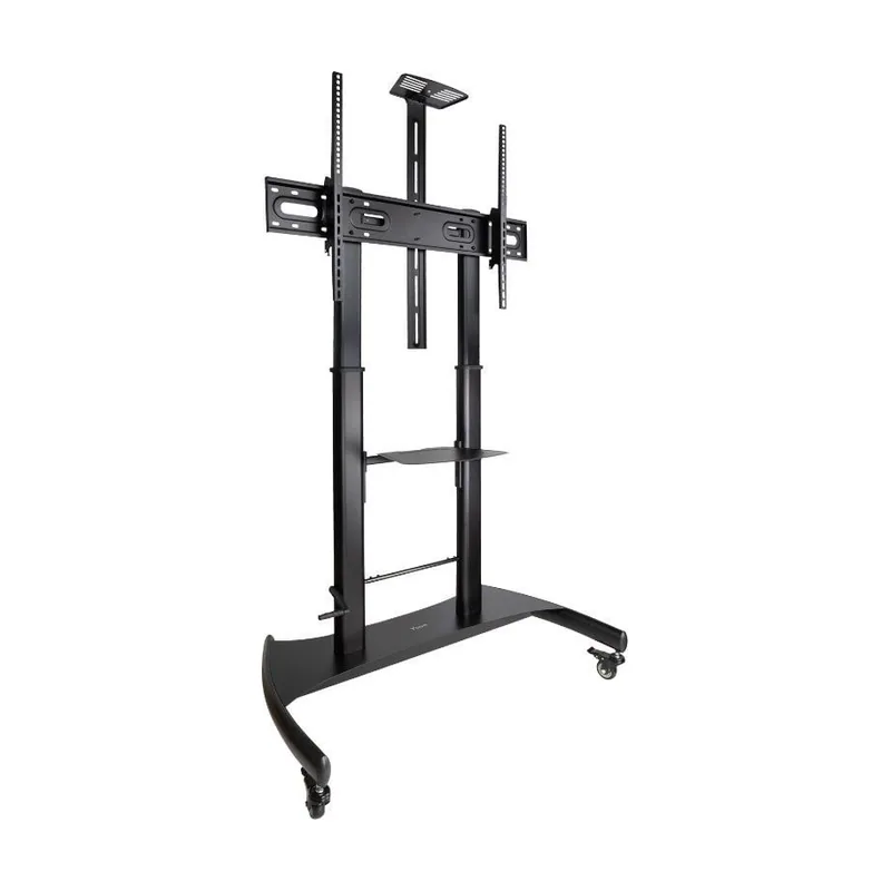Tooq Ares Soporte de Suelo con Ruedas con Regulación de Altura para Pantallas 60"-100"