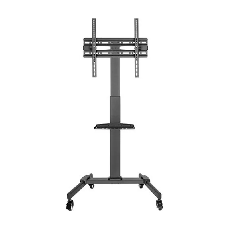 GooBay Soporte TV con Ruedas 37-70 Pulgadas Regulable en Altura Inclinable VESA 400x400 Hasta 35 kg Gestión de Cables